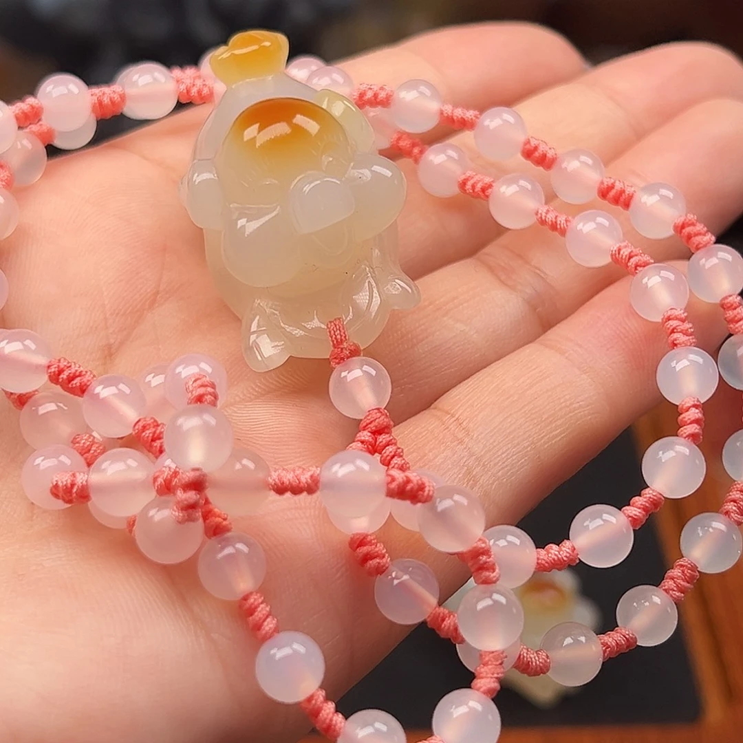 玛瑙/玉髓未镶嵌颈饰