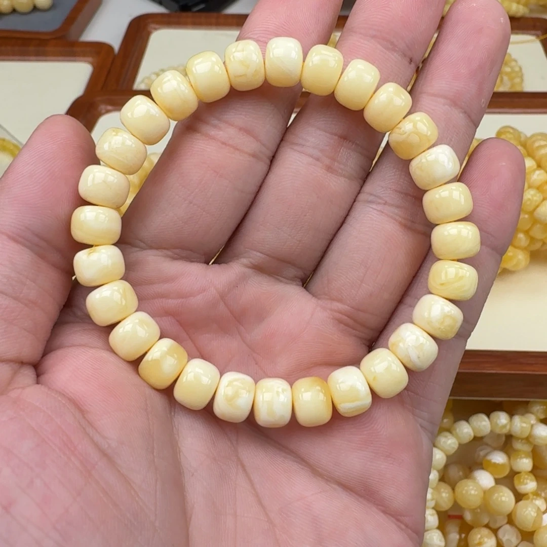 手链琥珀未镶嵌蜜蜡手串