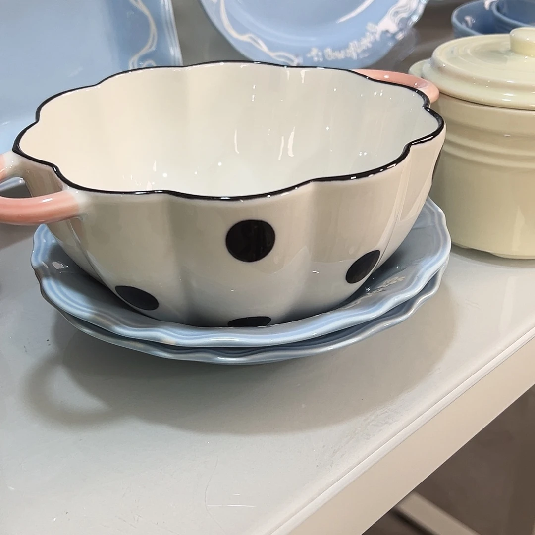 L***琳潮州陶瓷餐具微瑕