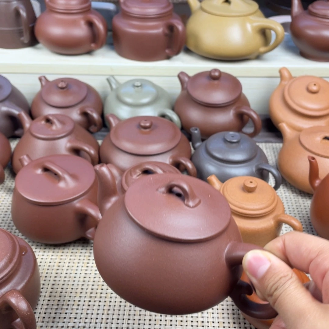 清***郎茶壶紫砂宜兴紫砂