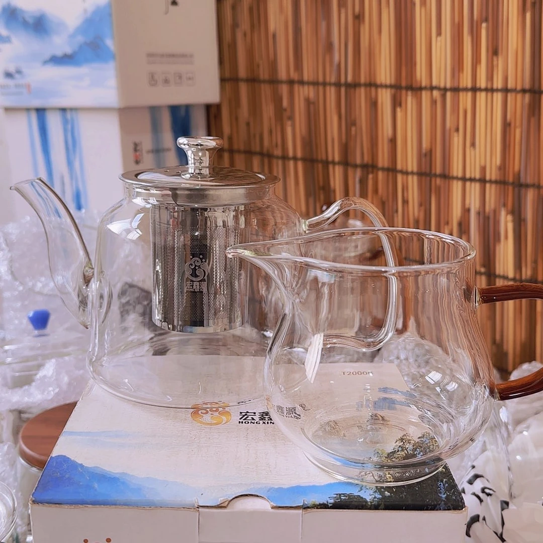 高硼硅玻璃茶水分离款瑕疵H803+G436红B009