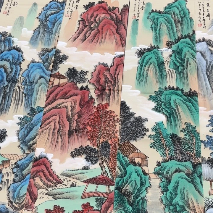 字画等多种形式的艺术作品和