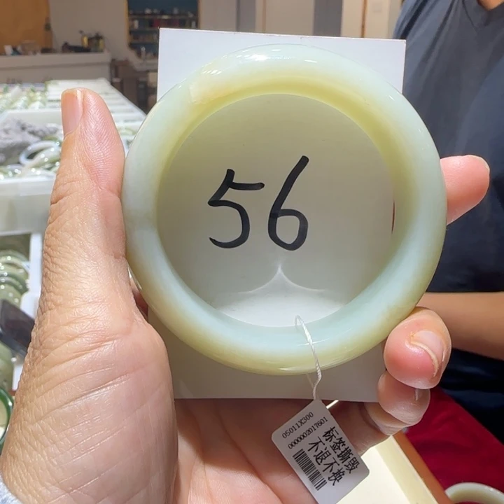 和田玉未镶嵌手镯712