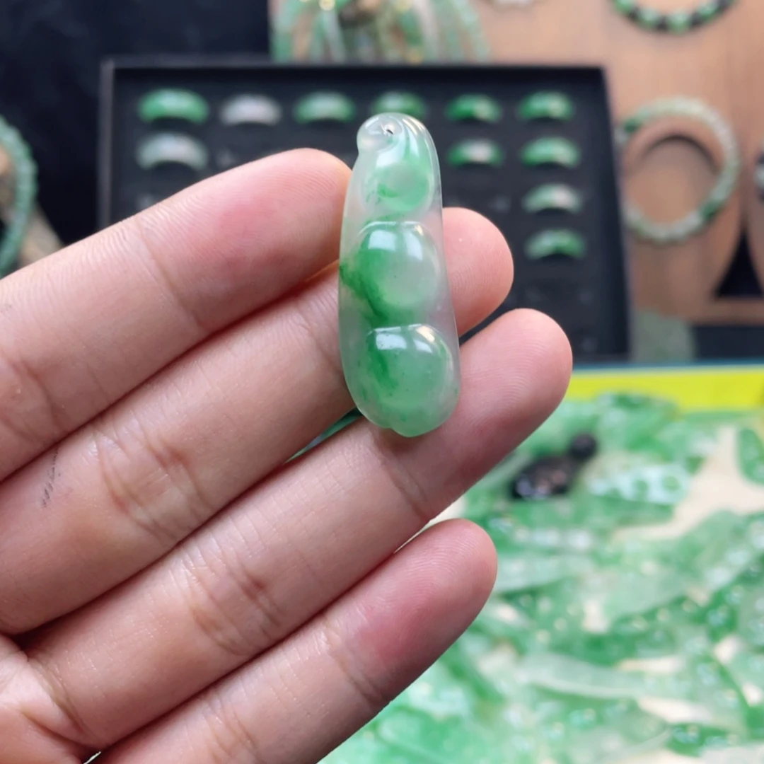 石英质玉合金小福豆