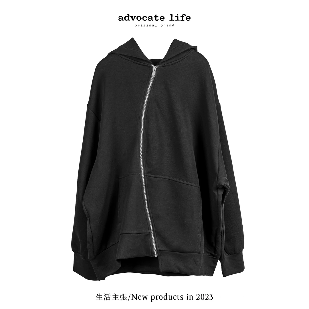 生活主张 Advocatelife2025新品运动休闲宽松连帽外套 GQ371308