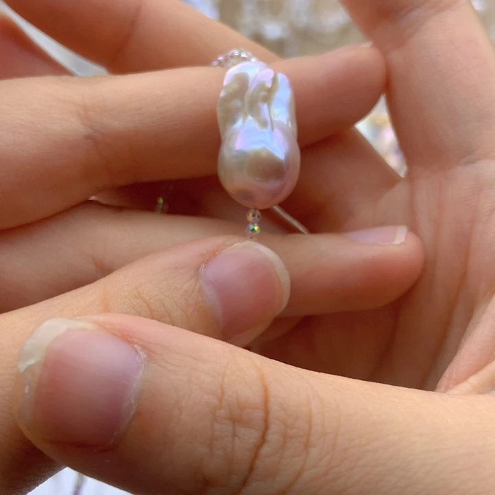淡水珍珠未镶嵌颈饰