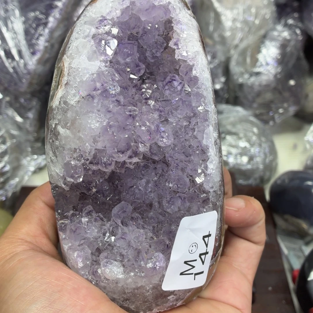 未镶嵌摆件紫晶水晶