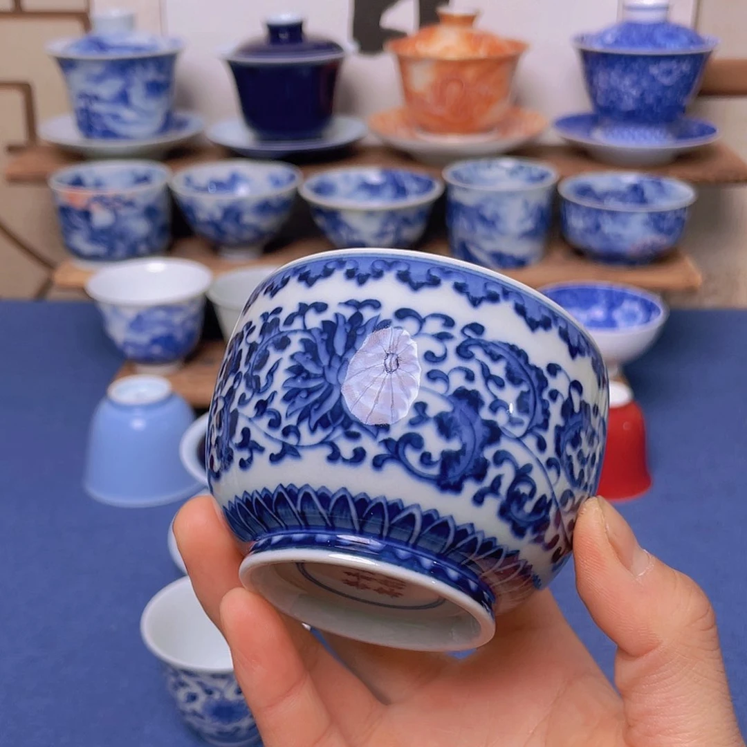 景德镇手工陶瓷茶杯