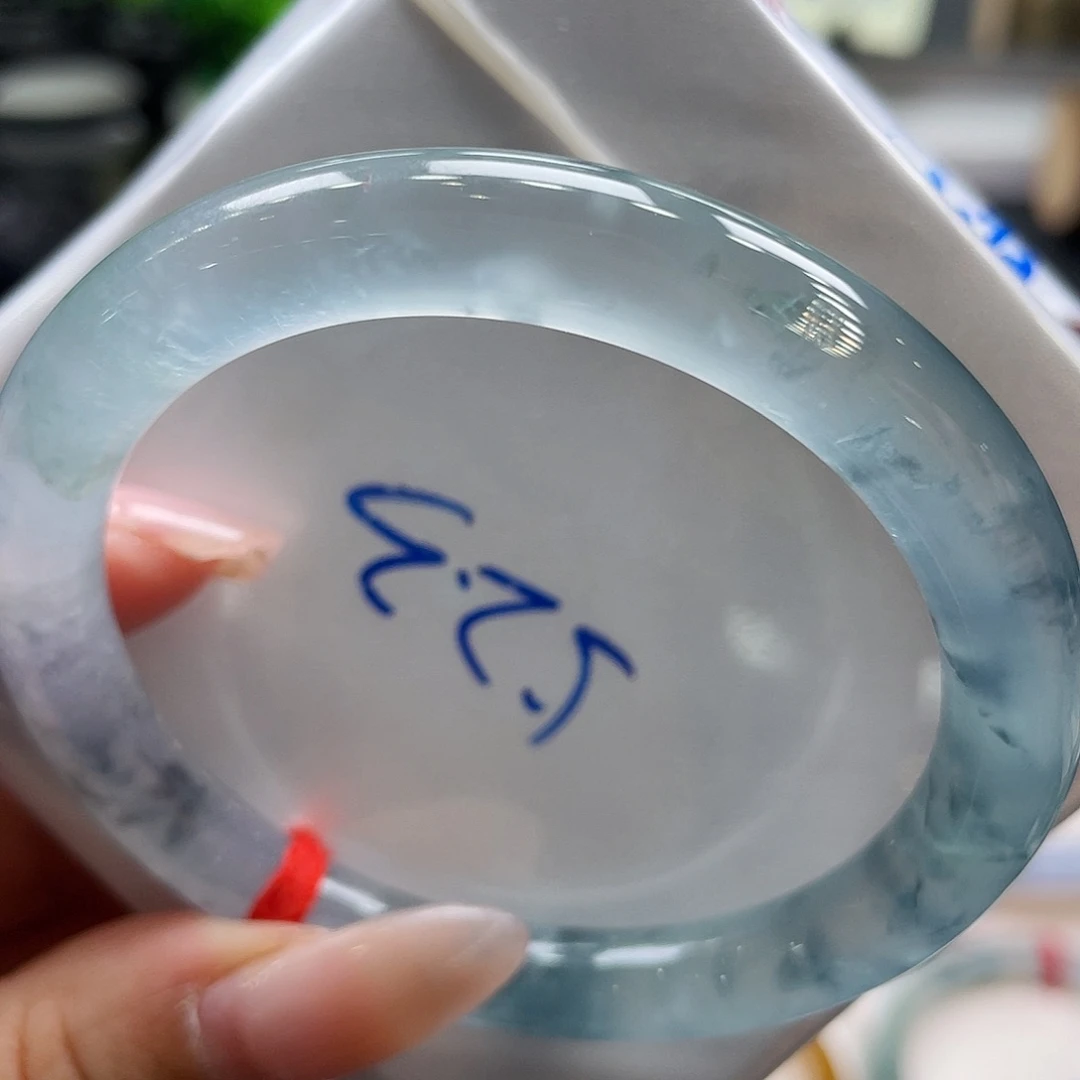 未镶嵌手镯翡翠57号52.3