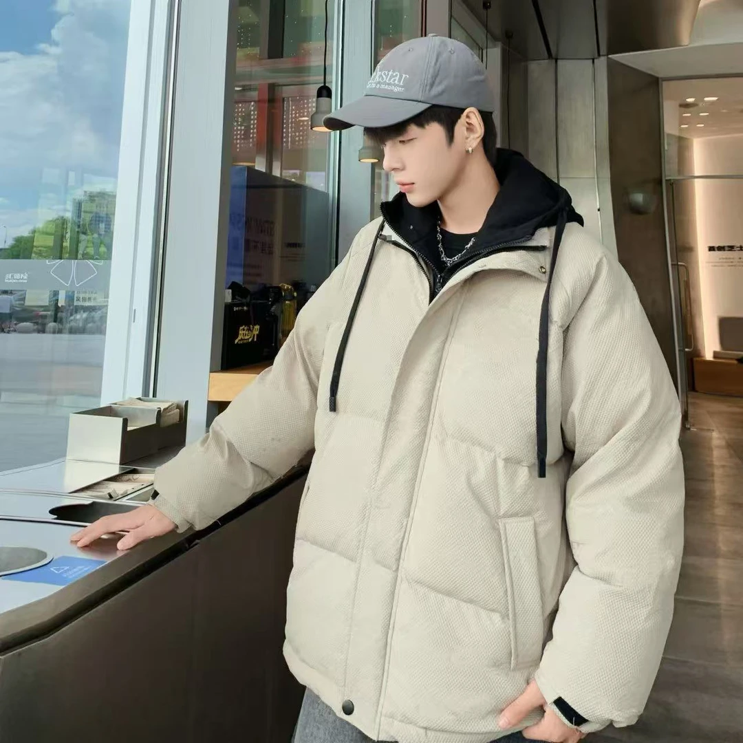 新2024【X】12月19日 男童女童时尚米色潮版羽绒服8165-