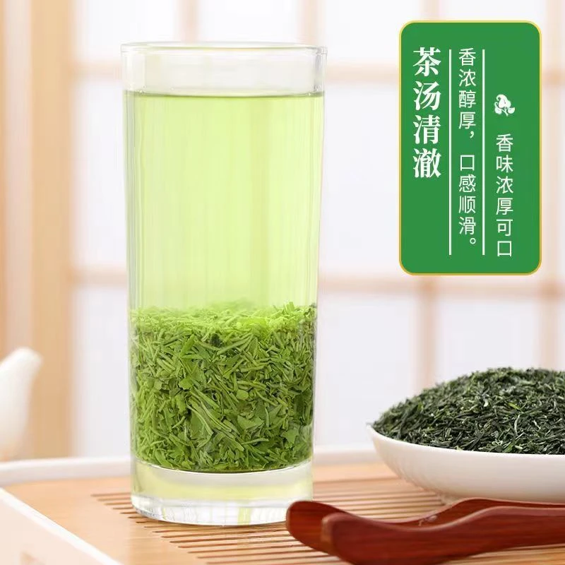 正宗信阳毛尖2025新茶叶特级碎茶明前断芽高碎嫩芽浓香口粮茶500g