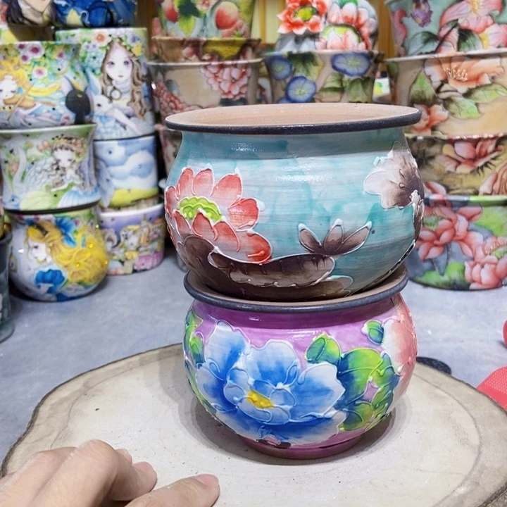 景德镇艺术手绘作品