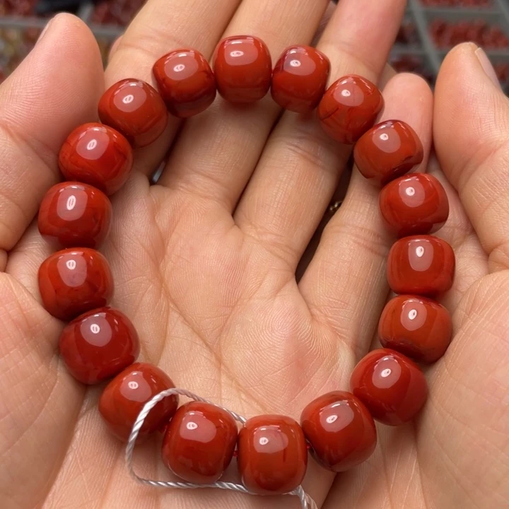南红玛瑙手串12多样性发1未镶嵌