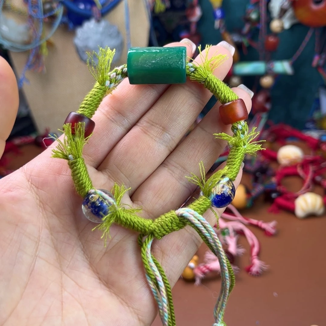 玛瑙/玉髓手链未镶嵌