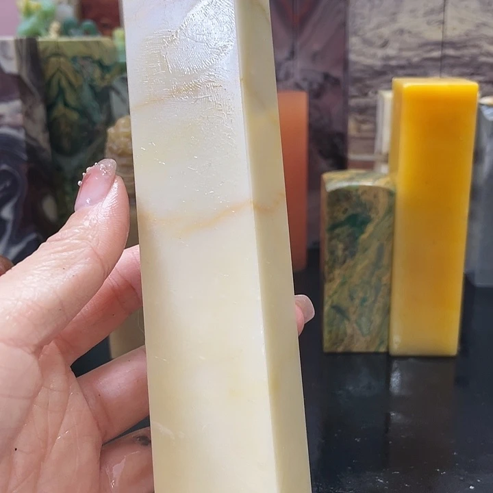 青田石妙****士混合各种石