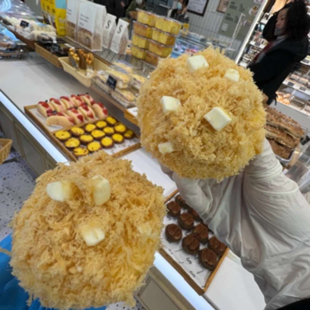 酸奶小贝酥脆的肉松