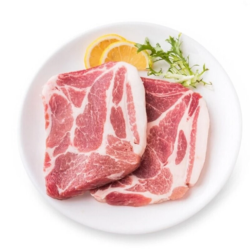 新鲜梅花肉(眉毛肉)约500g