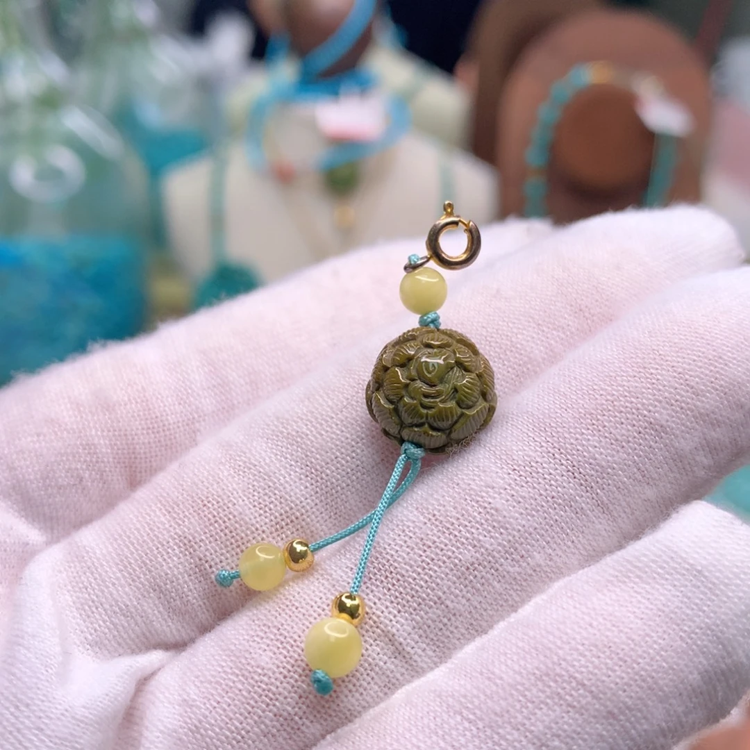 绿松石未镶嵌配饰