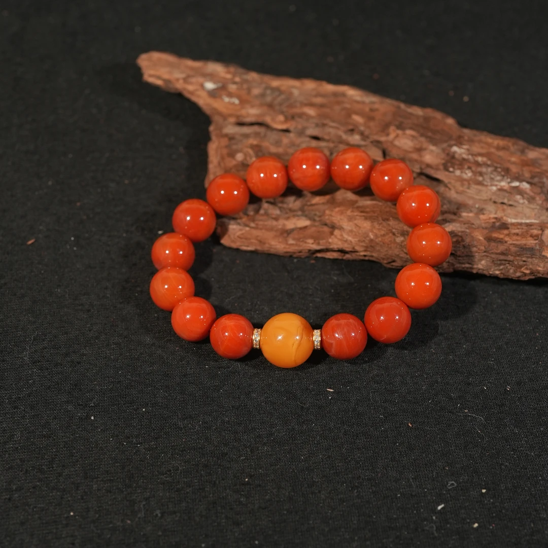 香港王老板-南红玛瑙手串7d322