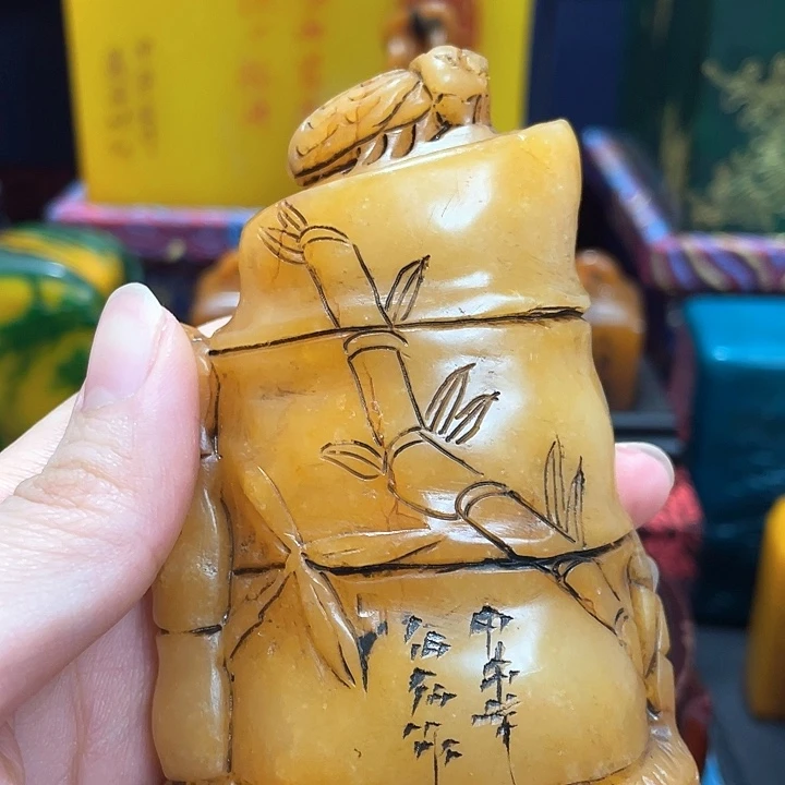 寿山石印石篆刻印章引首章闲章姓名章生日礼物
