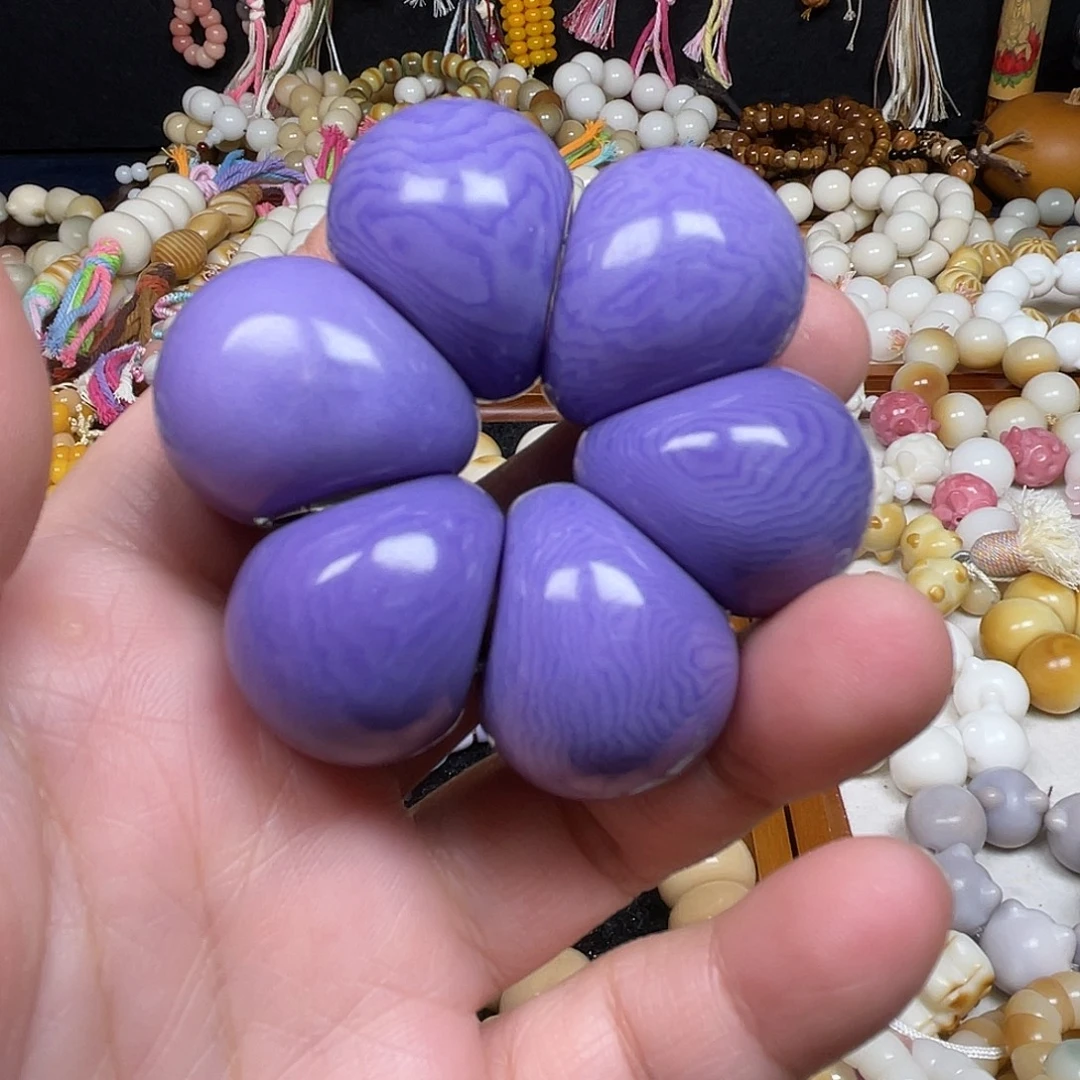 吊坠菩提根/象牙果紫色蒜瓣