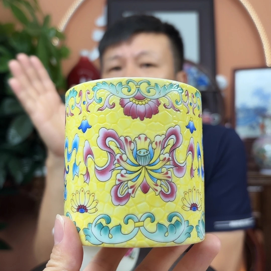 其他景德镇陶瓷手工笔筒