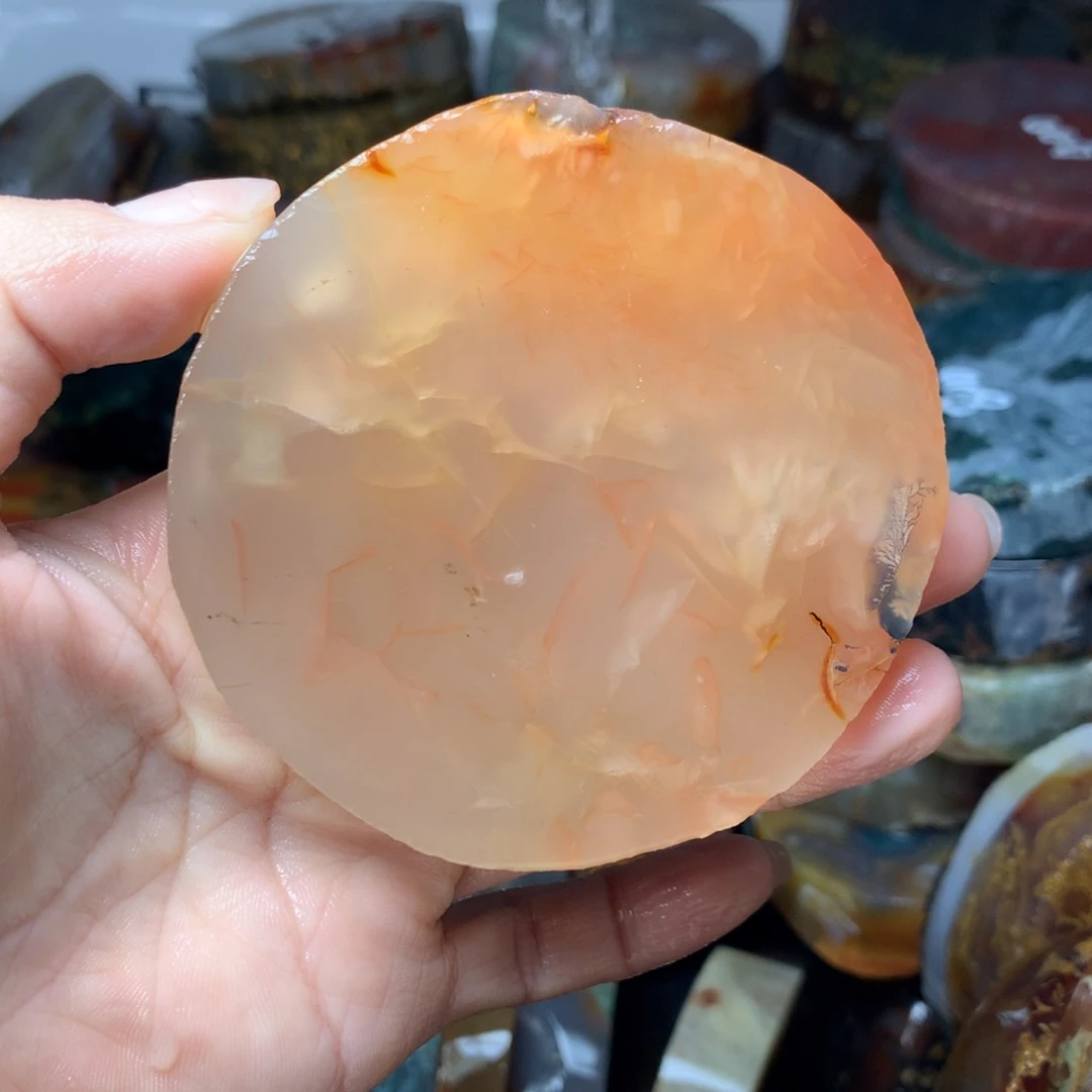 林***在定制玛瑙定制手镯50圈口