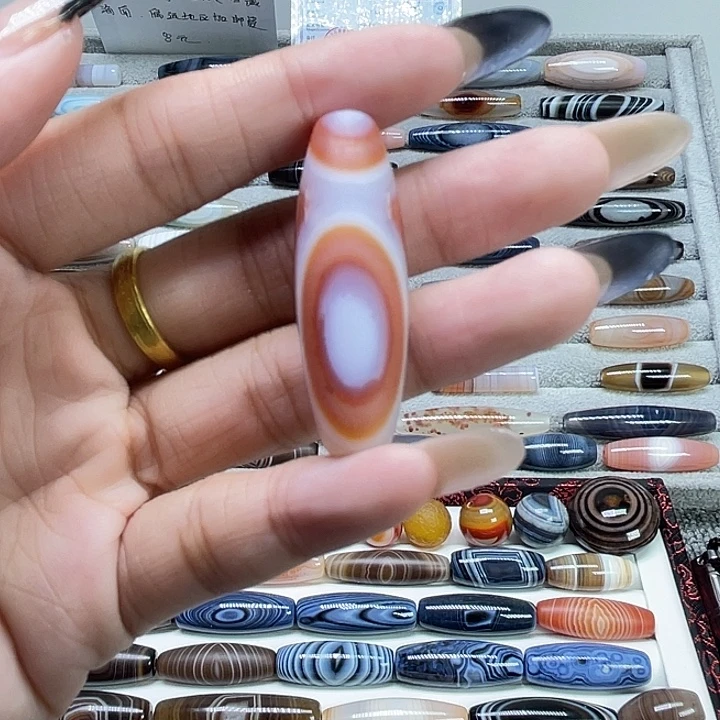 玛瑙/玉髓合金珠宝半成品
