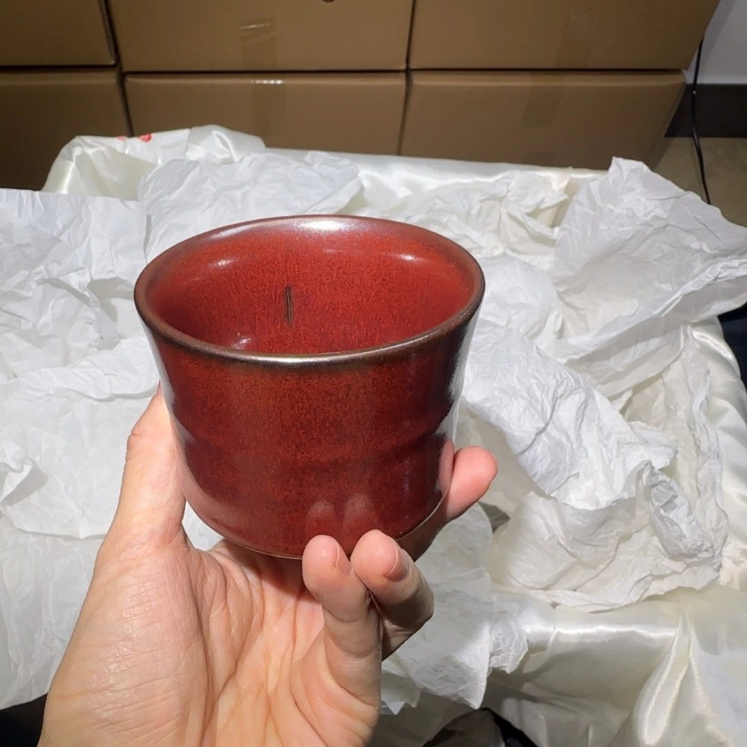 茶盏微瑕建盏，介意勿拍