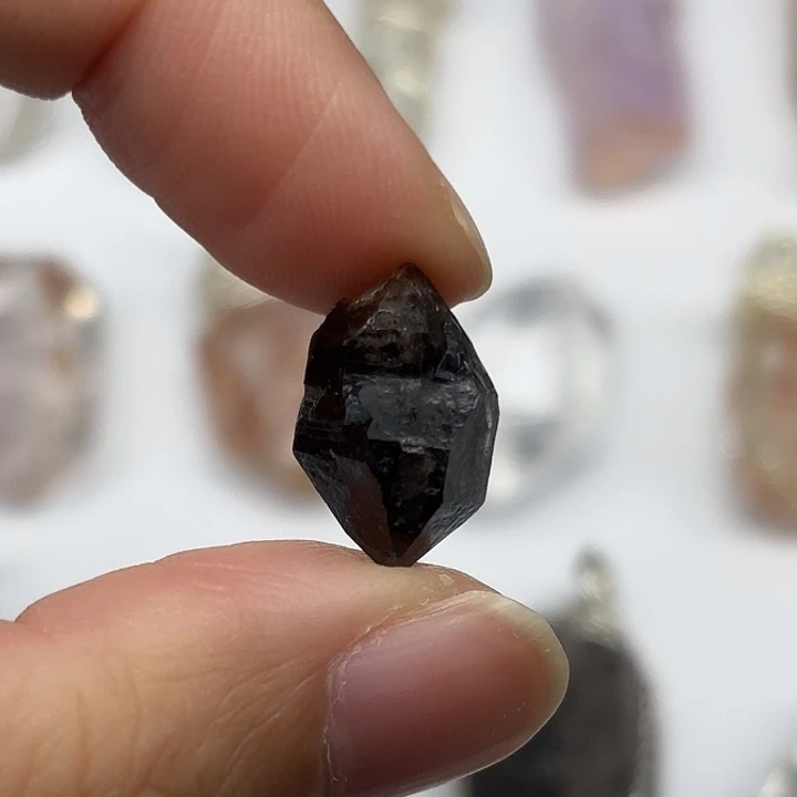 水晶颈饰未镶嵌黑武士闪灵钻17mm+