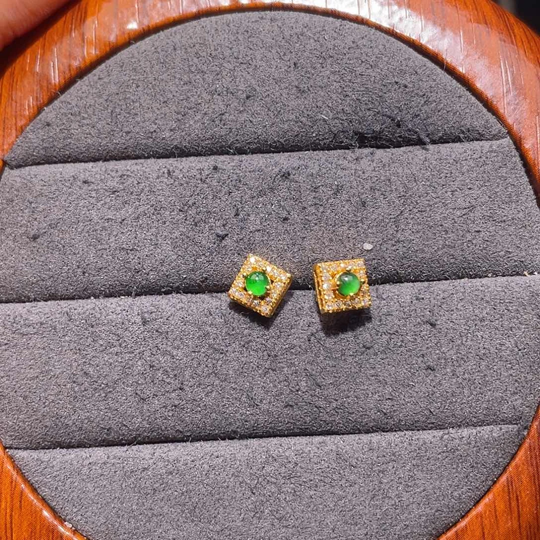 翡翠银S925镶嵌颈饰