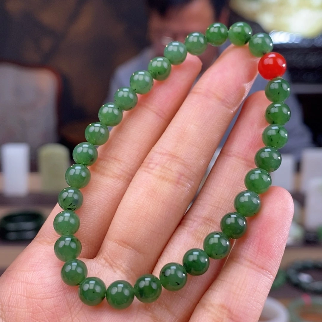 【闪购商品】和田玉手串未镶嵌?*牛