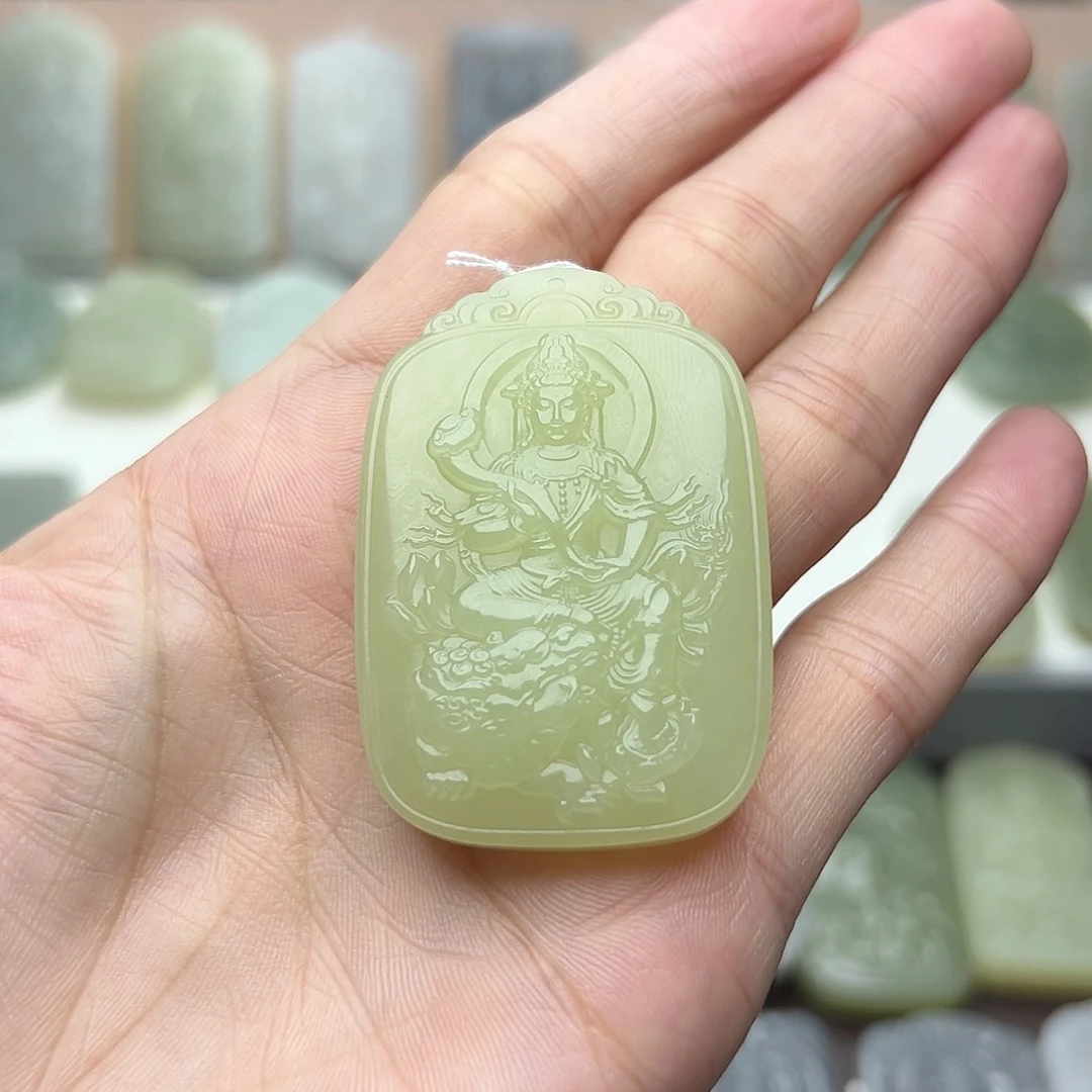 你***2颈饰未镶嵌和田玉
