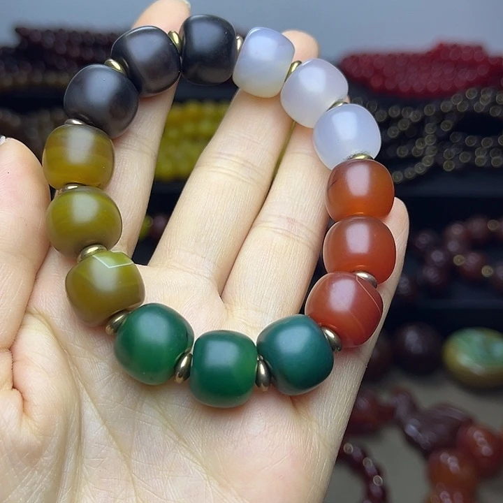 玛瑙/玉髓未镶嵌玛瑙珠子1111