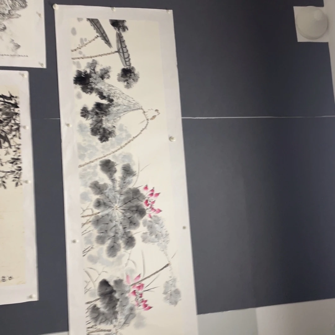 国画牛秀卫老师绘画