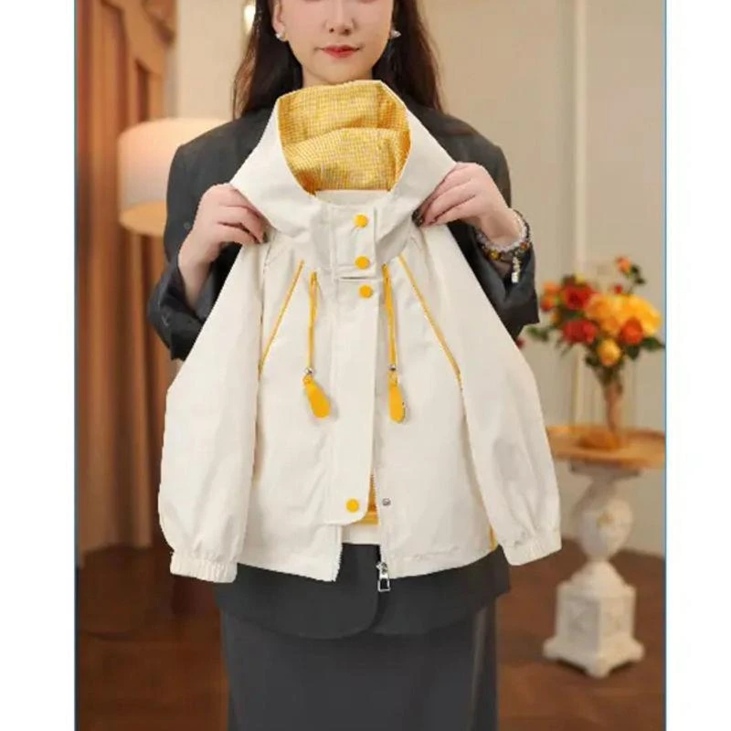 女童春装外套时尚新款儿童时髦洋气网红超好看衣服女孩春季冲锋衣