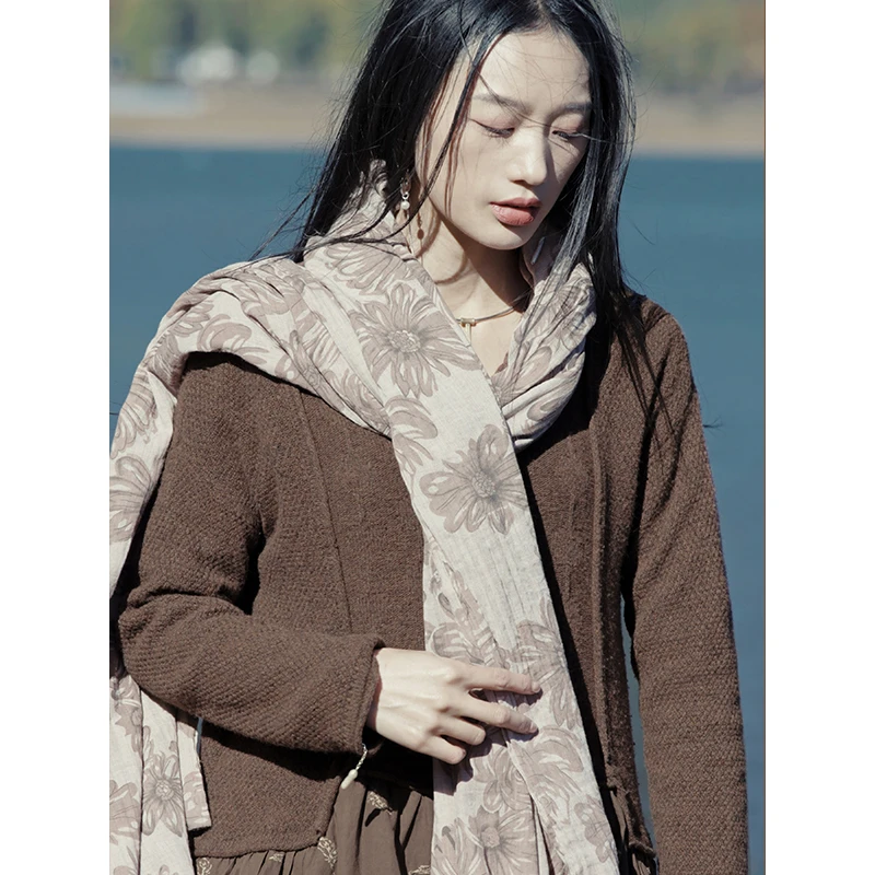 游尘衣物/太阳花围巾