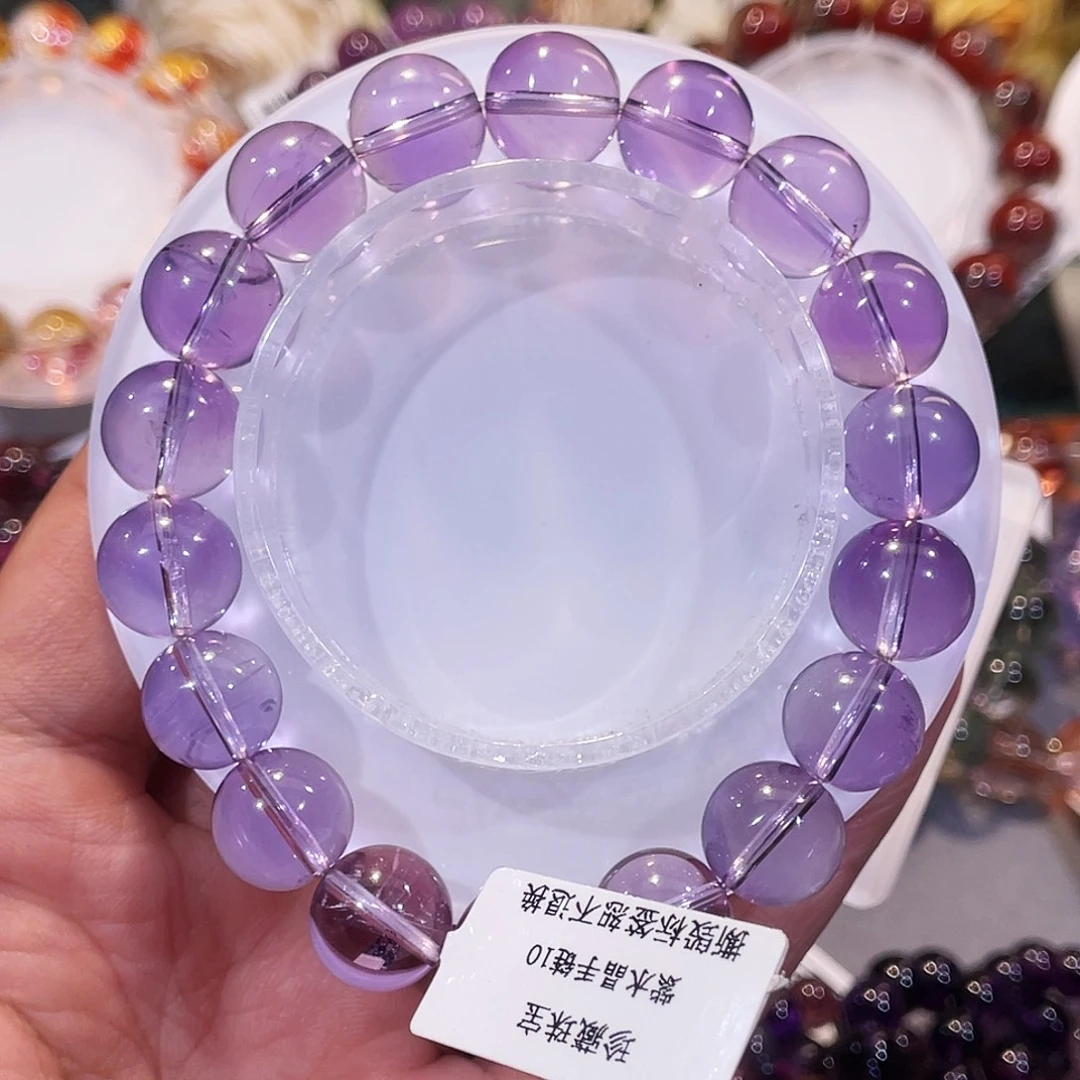 手链未镶嵌紫晶11+紫水晶