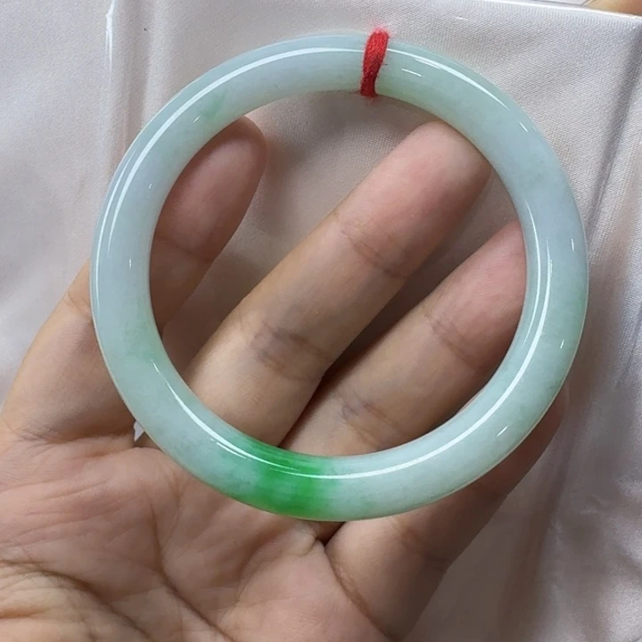 未镶嵌手镯翡翠53.5圆条