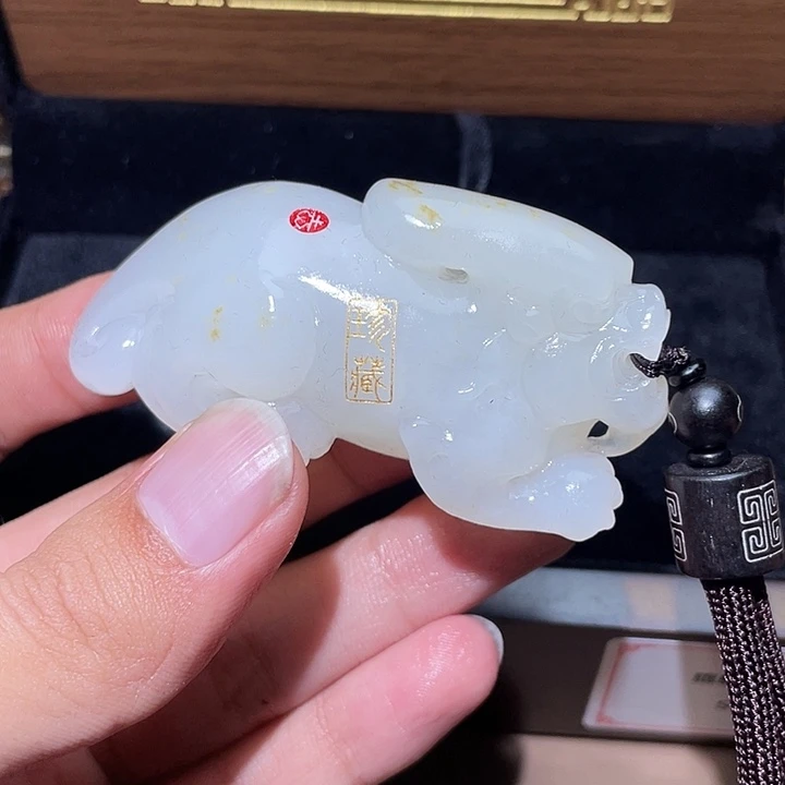 和田玉颈饰未镶嵌Y