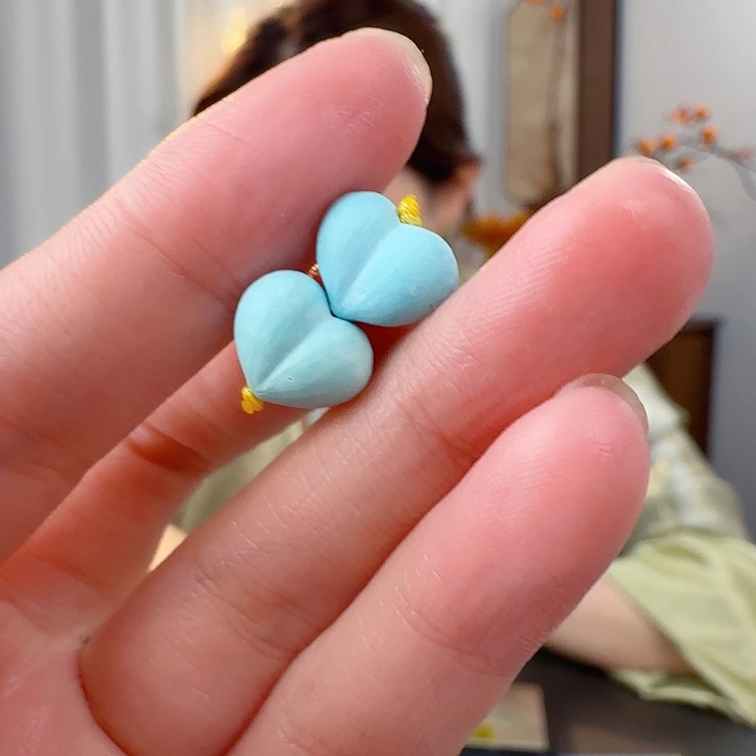 绿松石未镶嵌珠宝半成品