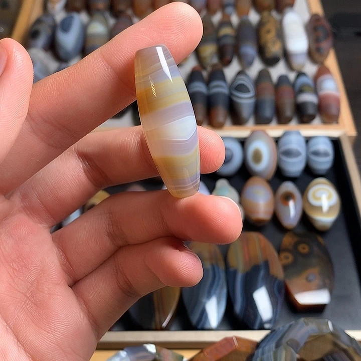 玛瑙/玉髓未镶嵌颈饰