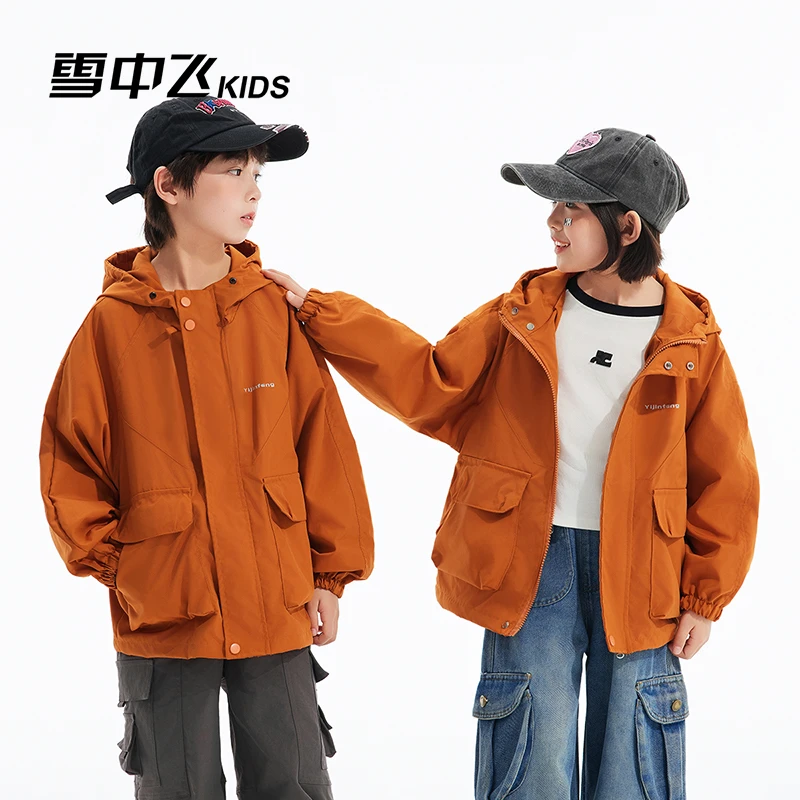 雪中飞童装儿童夹克外套时尚休闲户外-X250512529F