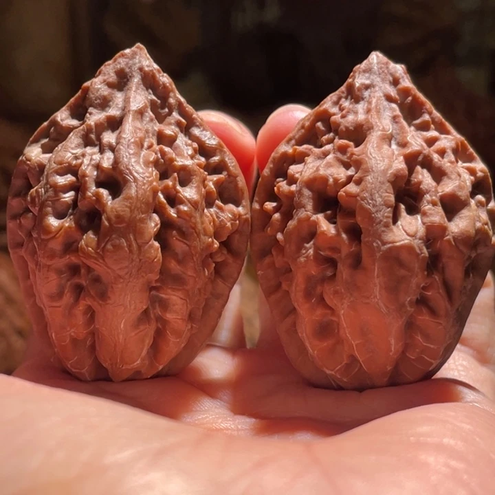 吊坠文玩核桃娇美楸56