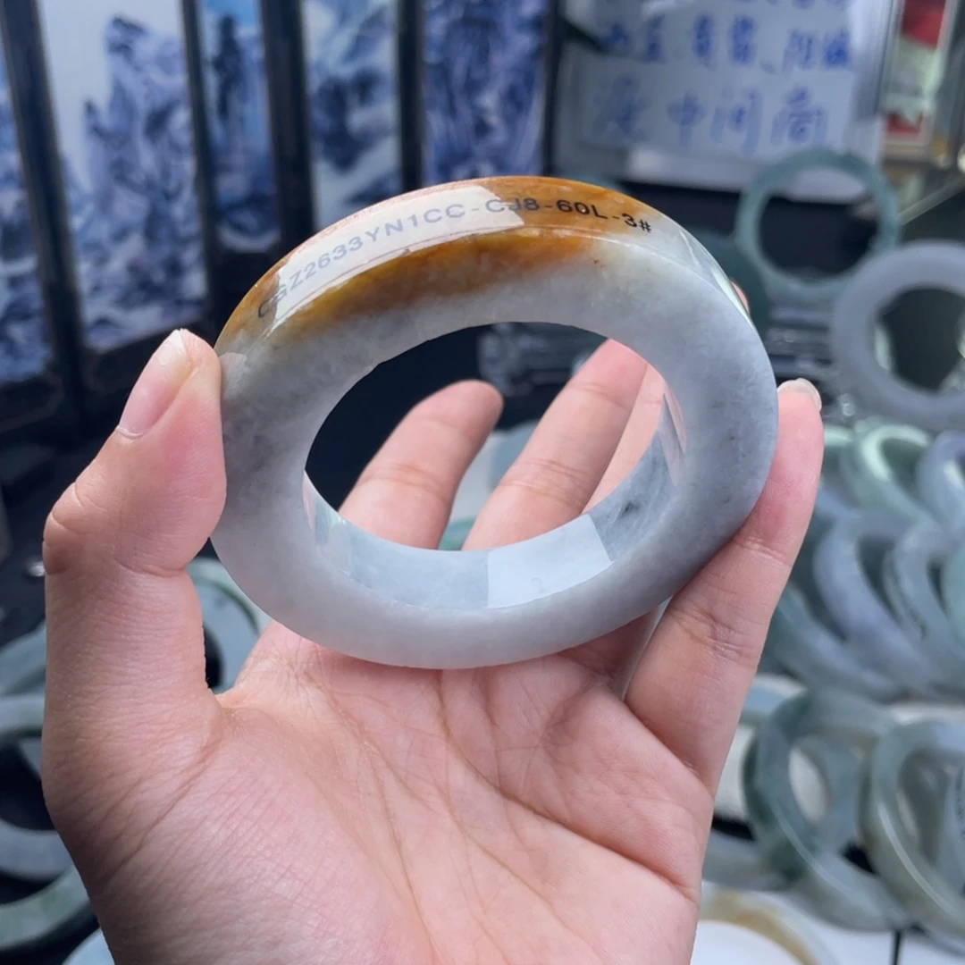 开***•定制翡翠未镶嵌正圈纹裂漏51