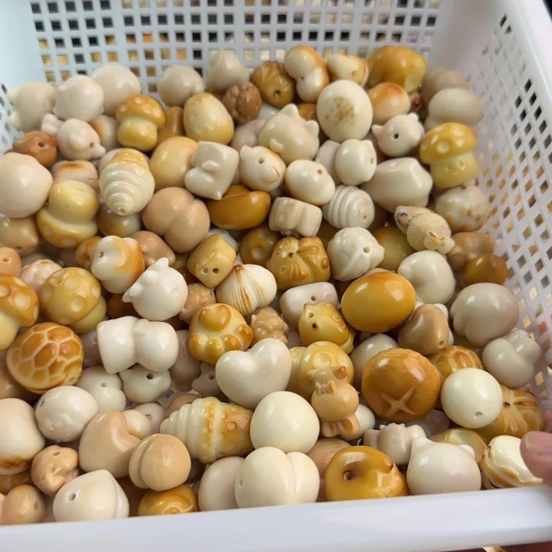 吊坠菩提根/象牙果微瑕疵213颗批发处理无售后