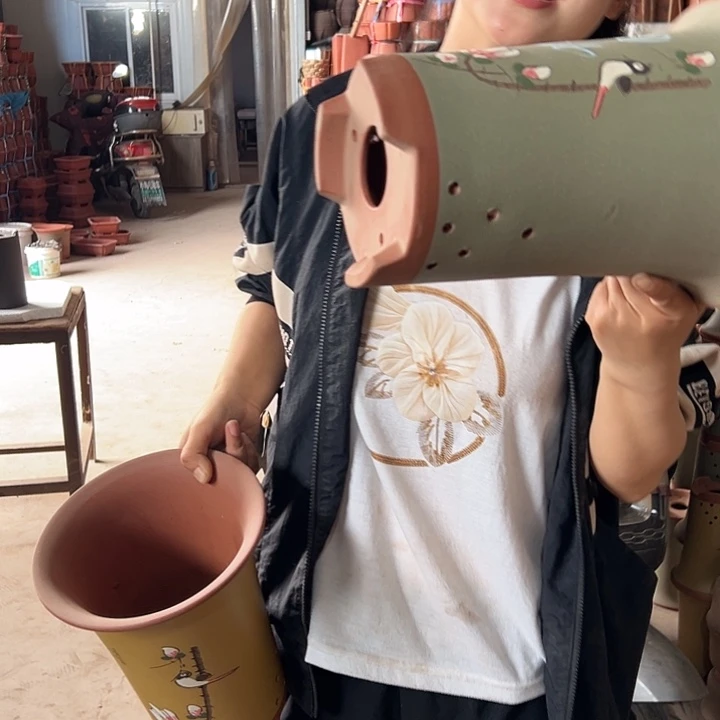 宜兴紫砂精品花盆