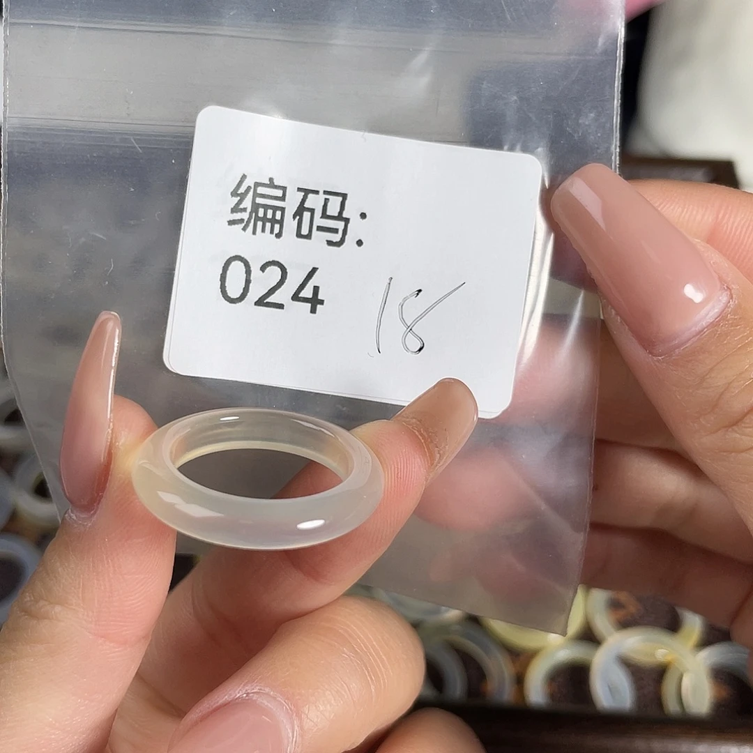 玛瑙/玉髓未镶嵌戒指