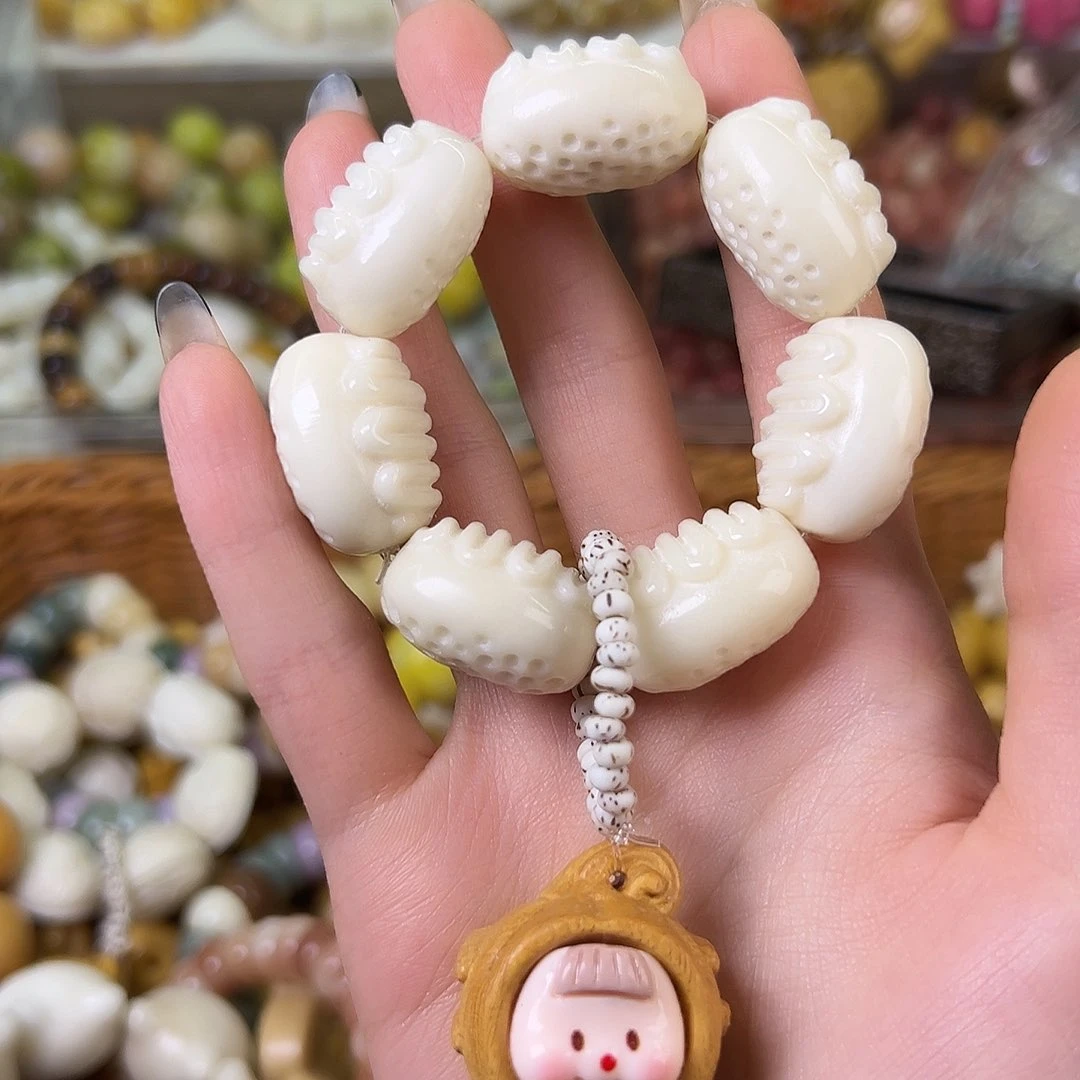 菩提根/象牙果吊坠全品热狗面包手捻一串