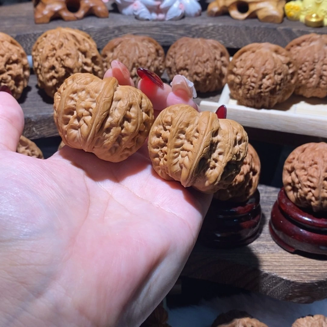 吊坠文玩核桃43全品元宝